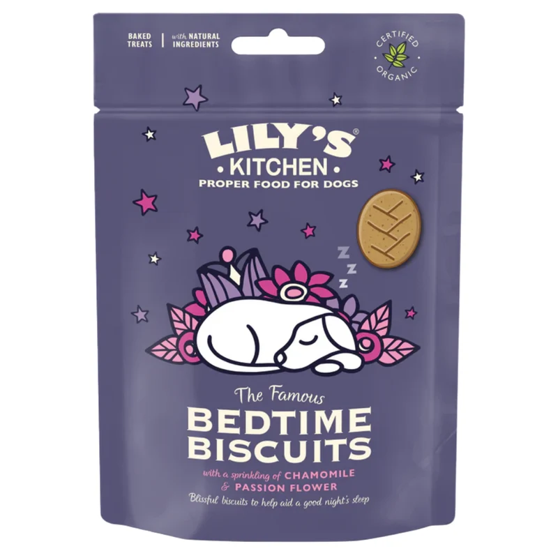 Lily's Kitchen Bedtime Biscuits Calming Dog Treats 80G