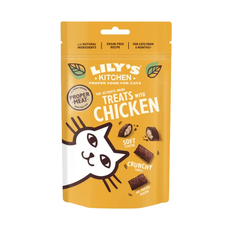 Lily's Kitchen Pillow Cat Treats 60G