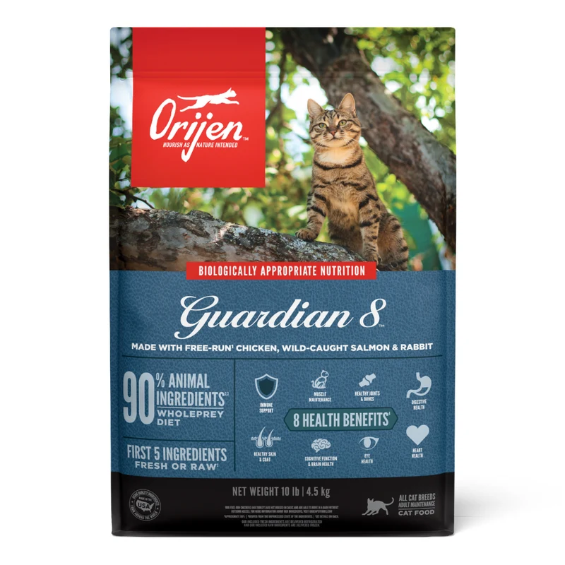 Orijen Guardian 8 - Nutrient-Rich Cat Dry Food
