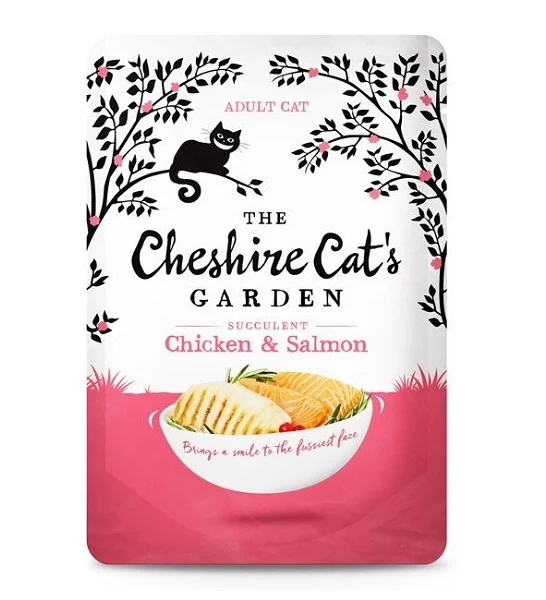 The Cheshire Cat's Garden Chicken & Salmon Wet Cat Food