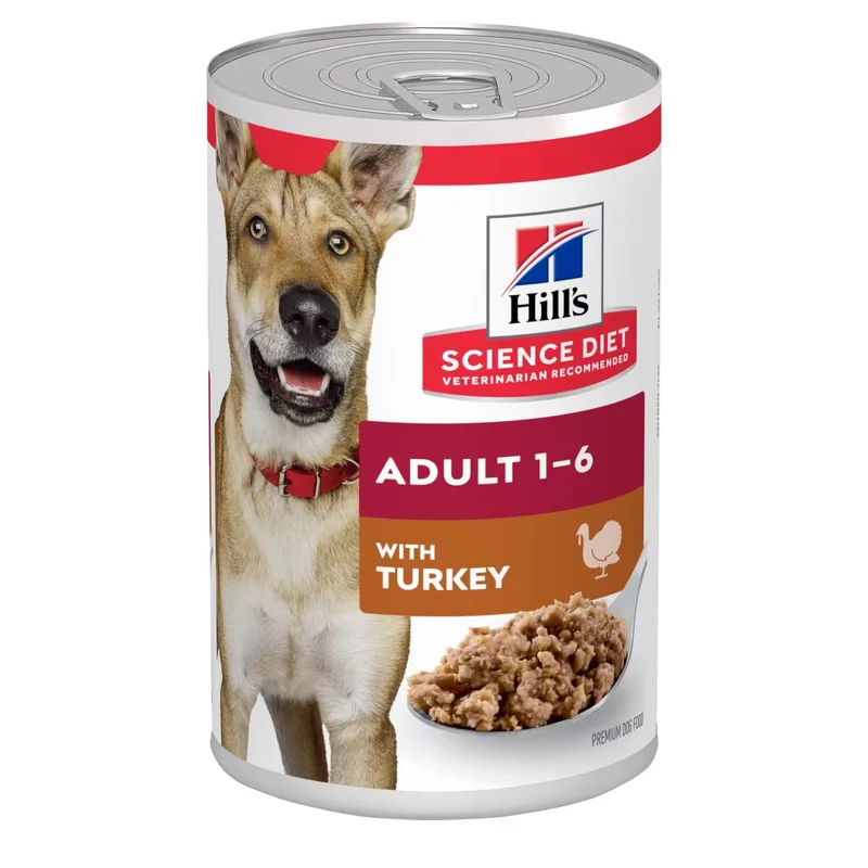 Hill's Science Plan Adult with Turkey Wet Dog Food 370G