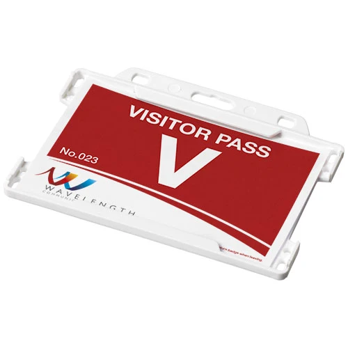 Vega recycled plastic card holder - White
