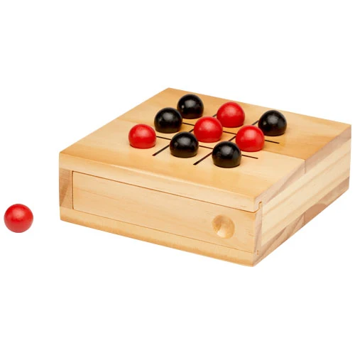 Strobus wooden tic-tac-toe game - Natural
