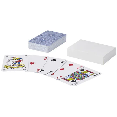 Ace playing card set - White