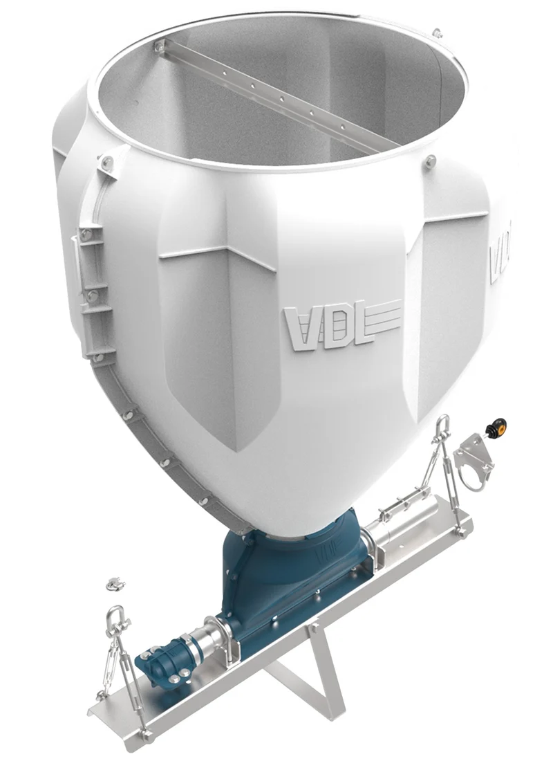 Flexbin Single Pan Line Hopper 160lt - VDL