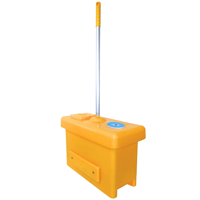 Boot Dip with Integral Brush | Boot Cleaner | Yellow