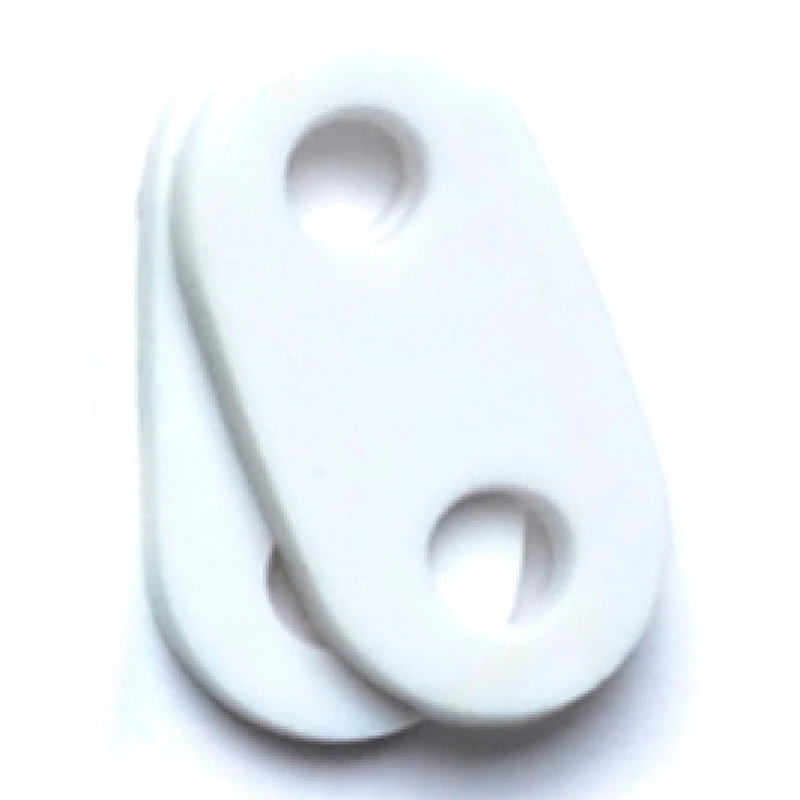 Drawstring Stopper - White