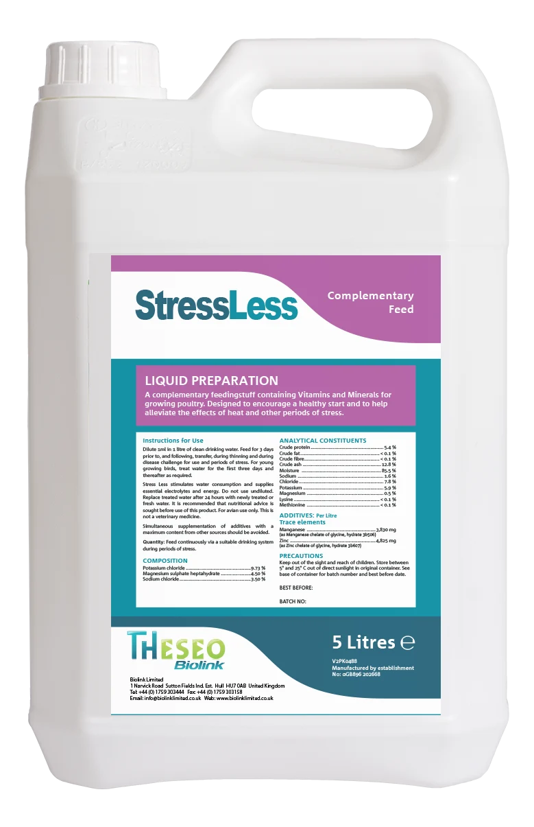 StressLess Liquid Supplement 5Lt