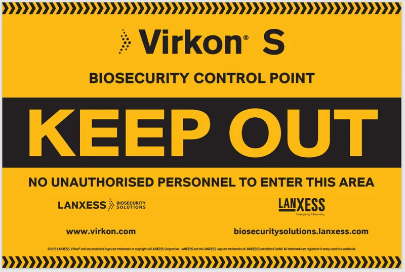 KEEP OUT Sign 305mm x 460mm