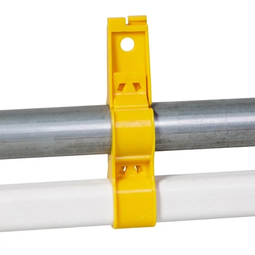 Bracket for 35mm Dia tube to square nipple pipe