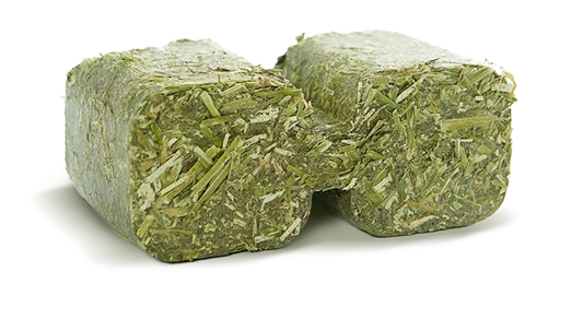 Lucerne Alfalfa Briquettes for poultry, pigs and horses - 14 x 1kg Briquettes