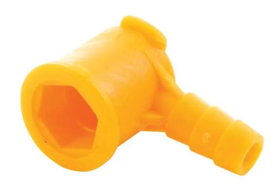 Nipple adaptor for Combi Nipple to hose, 90º