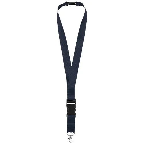 Yogi lanyard detachable buckle break-away closure - Navy