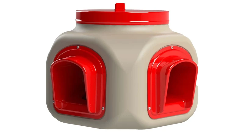 Compact Chicken Feeder - 25 lb