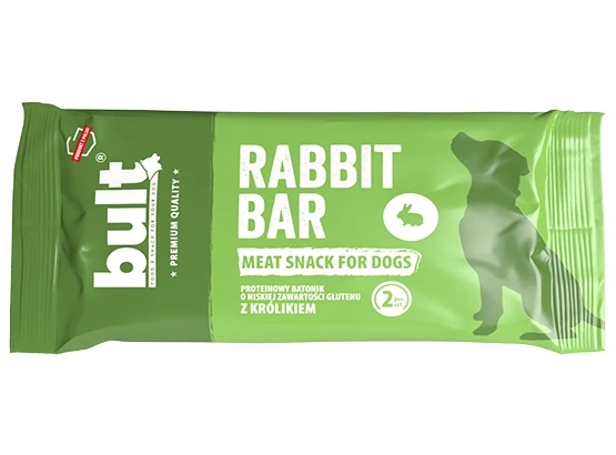 Bult Bar batonik proteinowy z królikiem 75g - mięsna energia w treningu