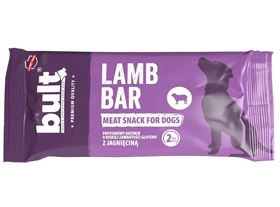 Bult Bar batonik proteinowy z jagnięciną 75g - wysoka zawartość białka 40%