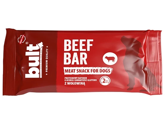 Bult Bar batonik proteinowy z wołowiną 75 g - wysoka zawartość białka 40%